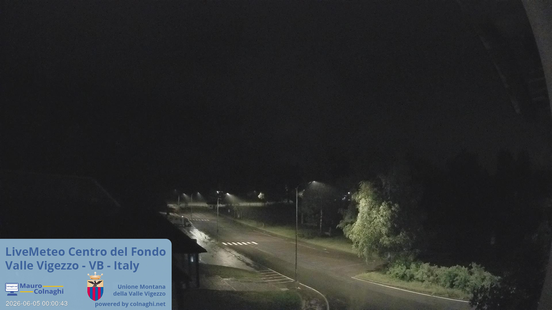 time-lapse frame, Unione Montana Valle Vigezzo webcam