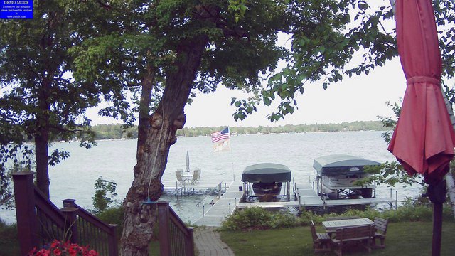 time-lapse frame, Ten Mile Lake Webcam webcam