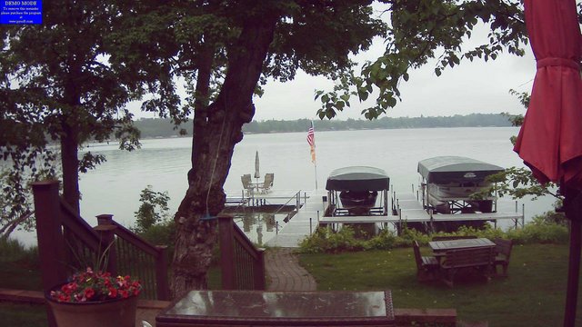 time-lapse frame, Ten Mile Lake Webcam webcam