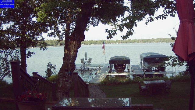 time-lapse frame, Ten Mile Lake Webcam webcam