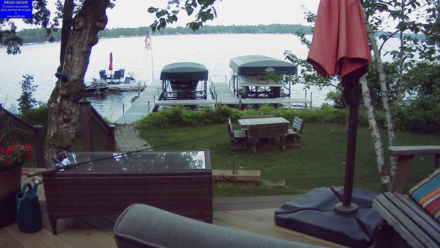 time-lapse frame, Ten Mile Lake Webcam webcam