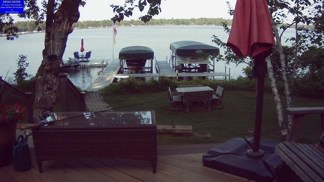 time-lapse frame, Ten Mile Lake Webcam webcam
