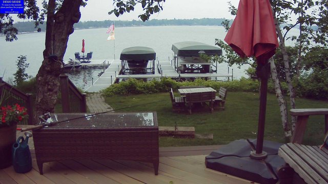 time-lapse frame, Ten Mile Lake Webcam webcam