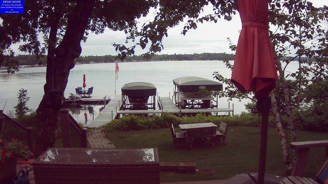 time-lapse frame, Ten Mile Lake Webcam webcam