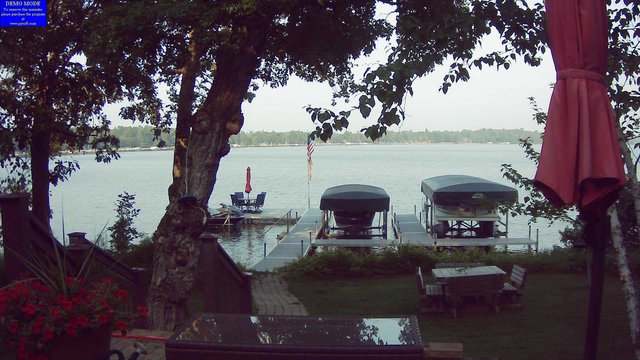 time-lapse frame, Ten Mile Lake Webcam webcam