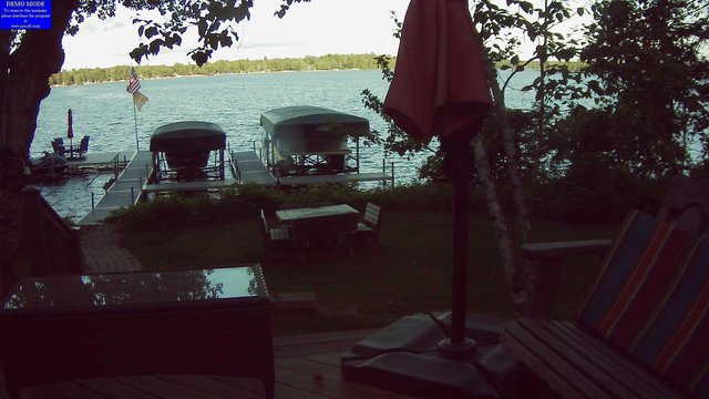 time-lapse frame, Ten Mile Lake Webcam webcam