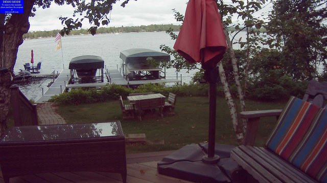 time-lapse frame, Ten Mile Lake Webcam webcam
