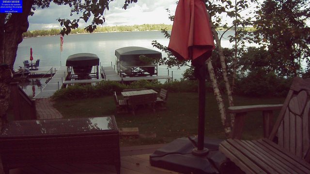 time-lapse frame, Ten Mile Lake Webcam webcam