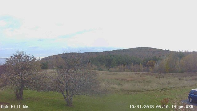 time-lapse frame, Mowing the field webcam