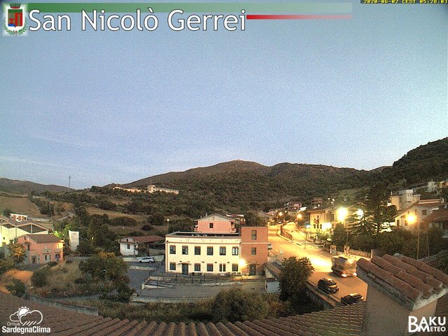 time-lapse frame, San Nicolò webcam