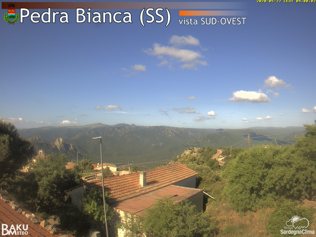 time-lapse frame, Pedra Bianca webcam