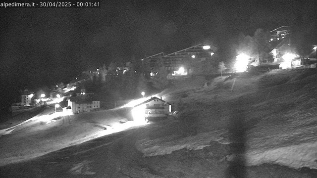 time-lapse frame, Alpe di Mera - Paese webcam