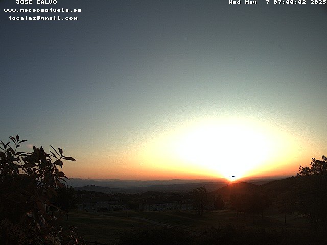 time-lapse frame, SOJUELA webcam