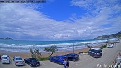 view from Arillas Corfu Live Webcam on 2024-05-04