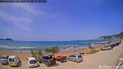 view from Arillas Corfu Live Webcam on 2024-05-08