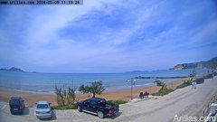view from Arillas Corfu Live Webcam on 2024-05-09