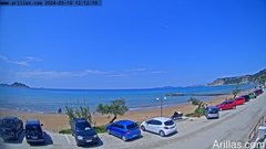 view from Arillas Corfu Live Webcam on 2024-05-10