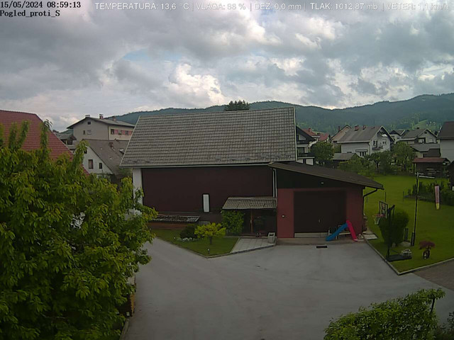 time-lapse frame, VREME ŽIRI-cam-1-SV webcam