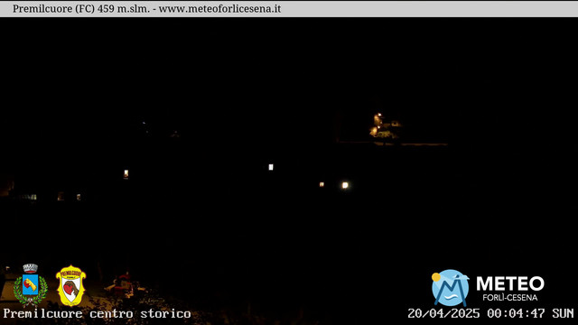 time-lapse frame, Premilcuore webcam