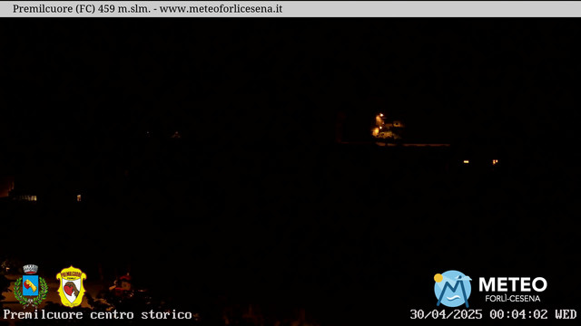 time-lapse frame, Premilcuore webcam