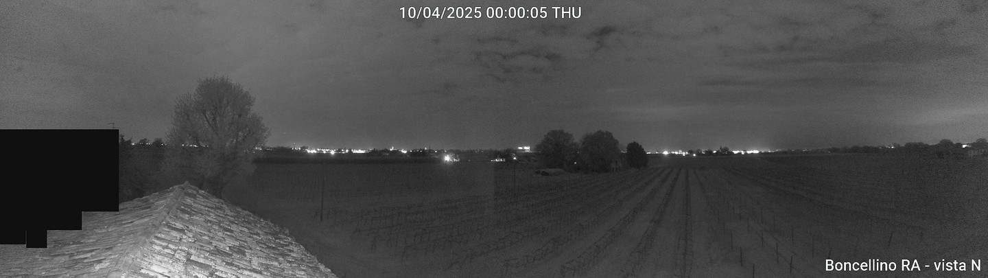 time-lapse frame, Boncellino Nord webcam