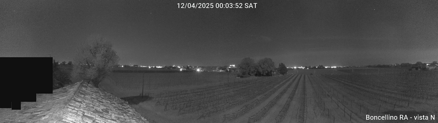 time-lapse frame, Boncellino Nord webcam