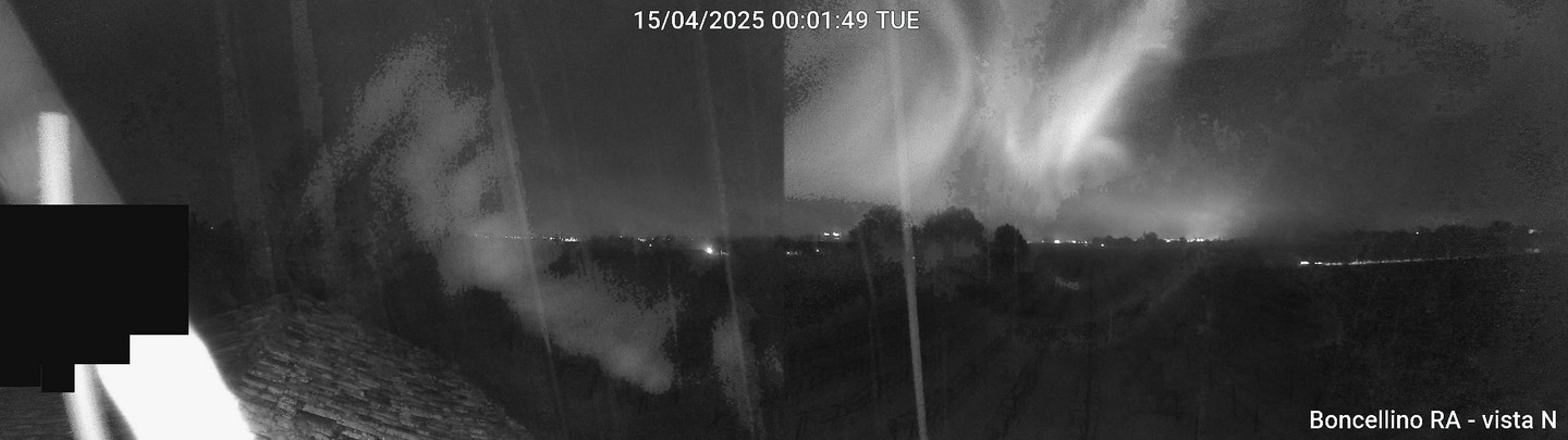 time-lapse frame, Boncellino Nord webcam