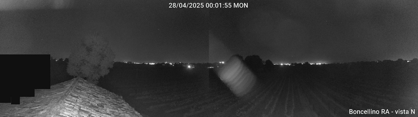 time-lapse frame, Boncellino Nord webcam