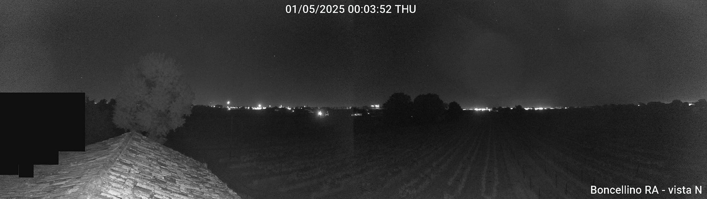time-lapse frame, Boncellino Nord webcam