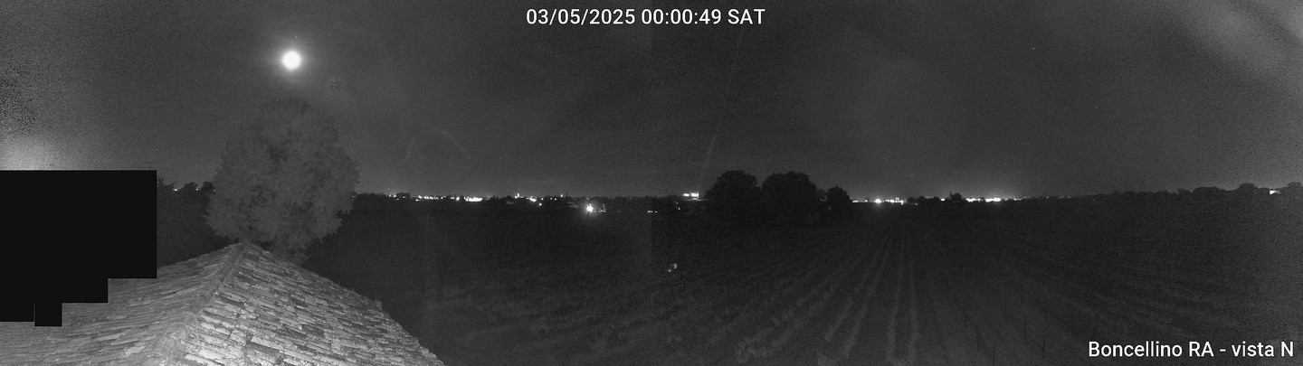 time-lapse frame, Boncellino Nord webcam
