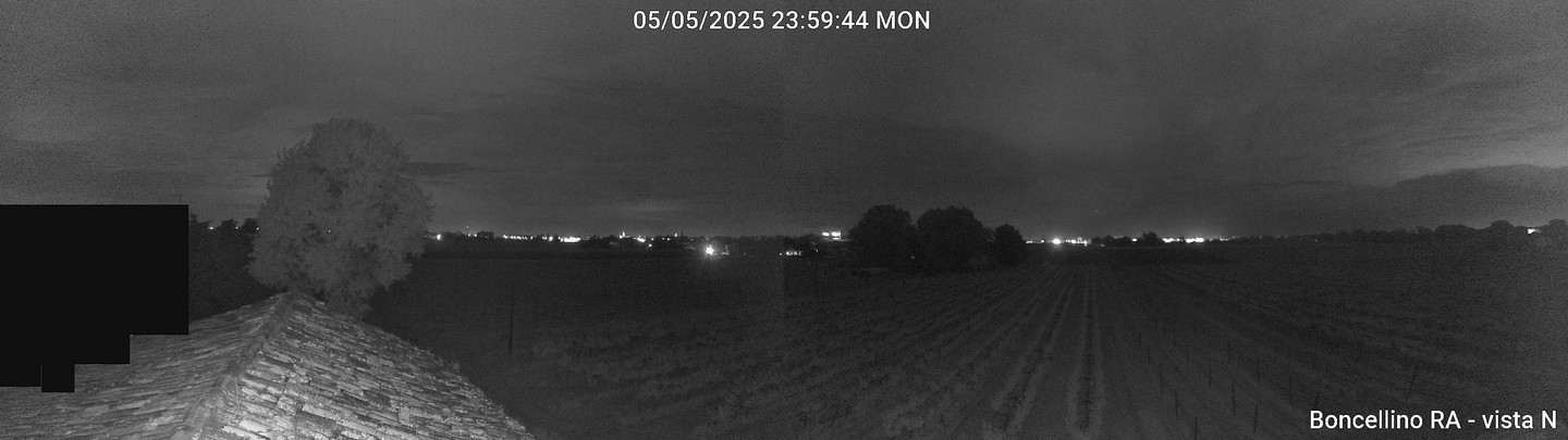 time-lapse frame, Boncellino Nord webcam