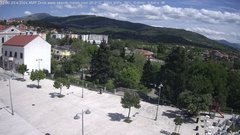 view from Drniš on 2024-04-23