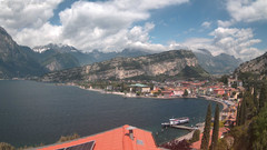view from Torbole sul Garda - Busatte: Northern direction on 2024-04-25