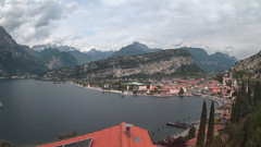 view from Torbole sul Garda - Busatte: Northern direction on 2024-04-26