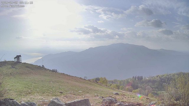 time-lapse frame, Germagno Alpe Quaggione Monte Zucaro webcam