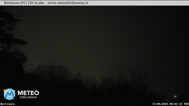 time-lapse frame, Bertinoro webcam