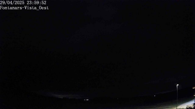 time-lapse frame, Fontanars webcam