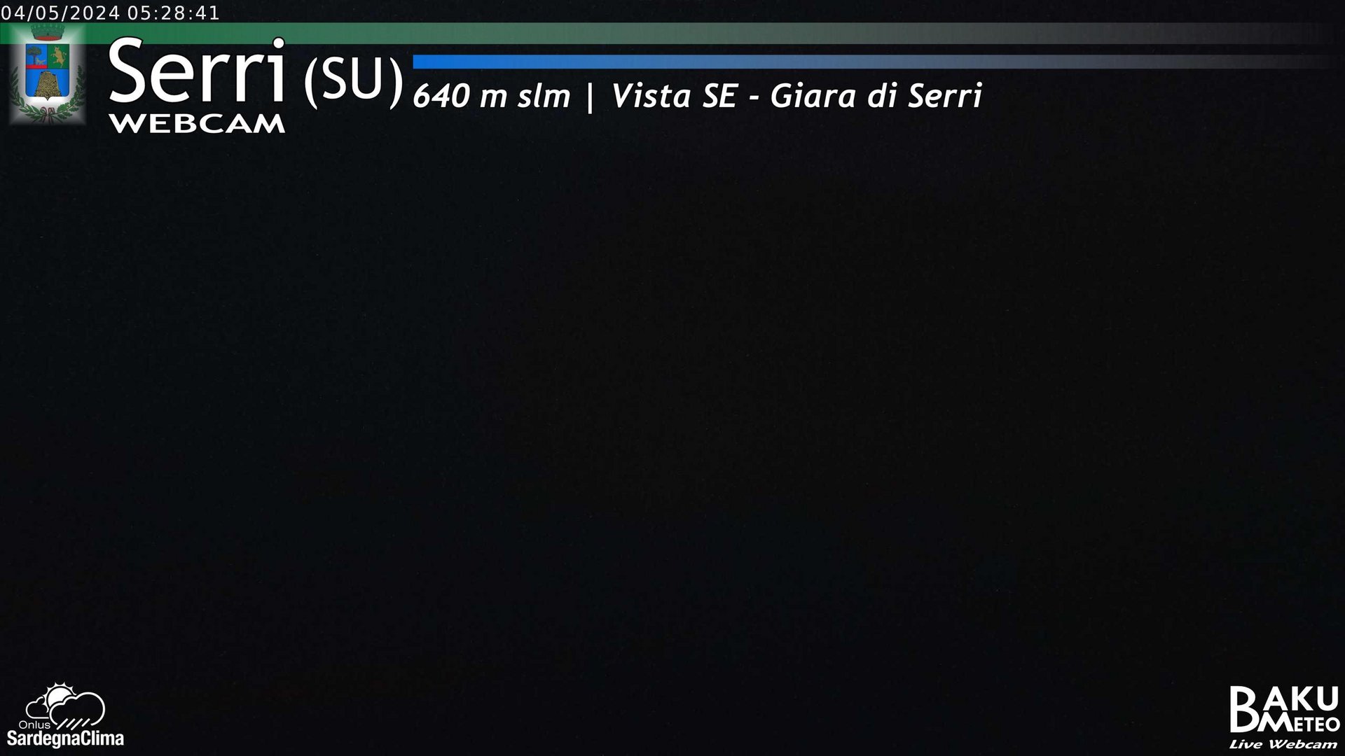 time-lapse frame, Serri webcam