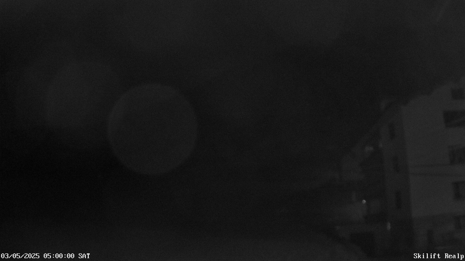 time-lapse frame, Skilift Realp webcam