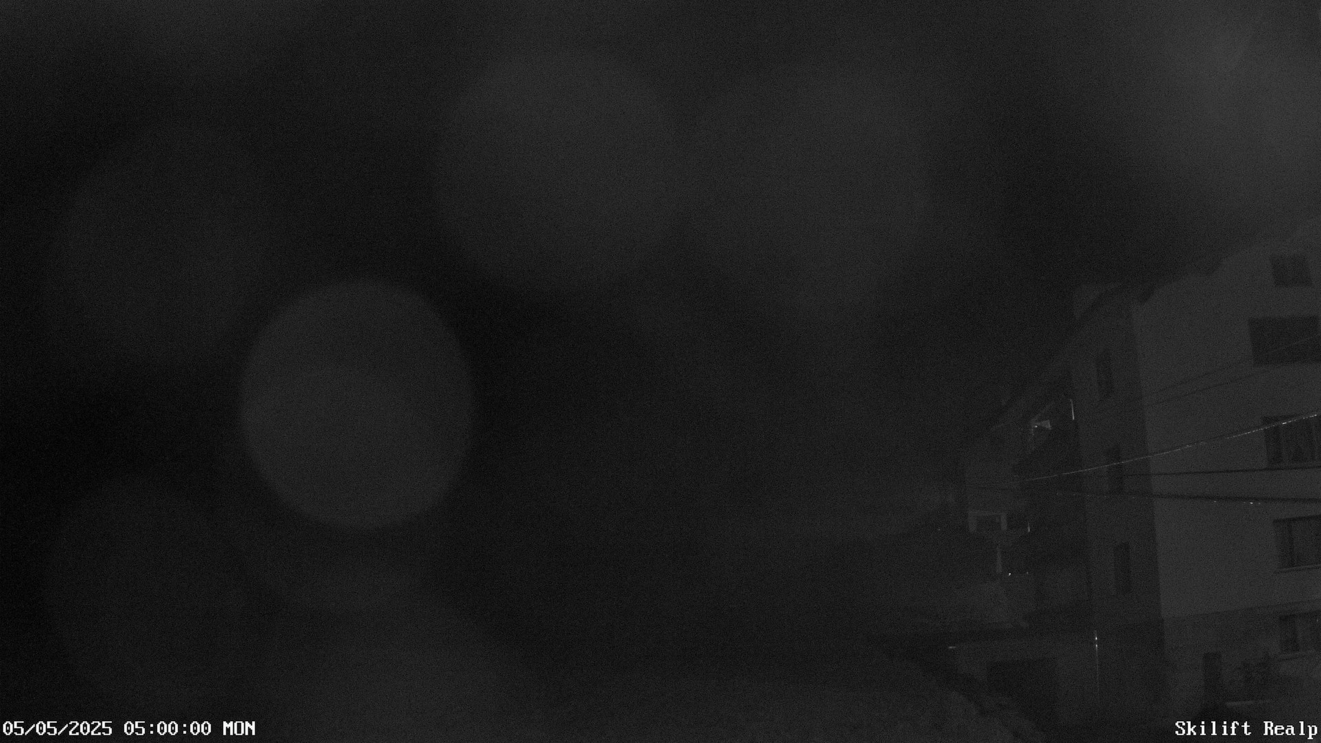 time-lapse frame, Skilift Realp webcam
