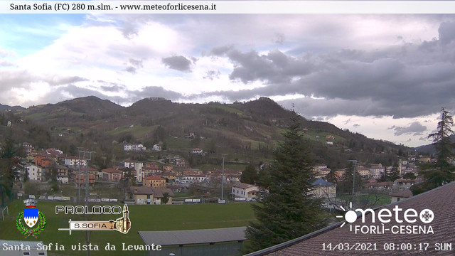 time-lapse frame, Arcobaleno webcam