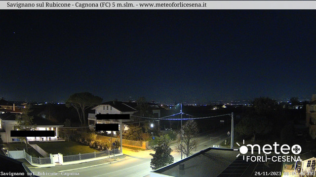 time-lapse frame, Savignano sul Rubicone webcam