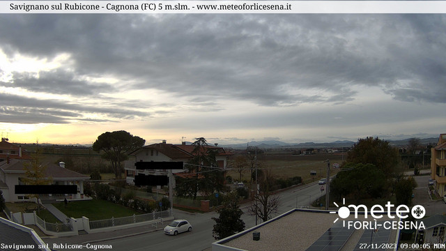 time-lapse frame, Savignano sul Rubicone webcam
