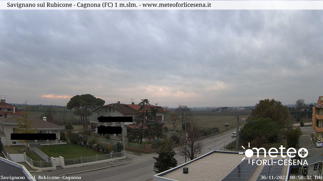 time-lapse frame, Savignano sul Rubicone webcam