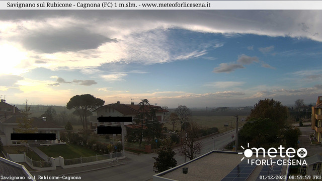 time-lapse frame, Savignano sul Rubicone webcam