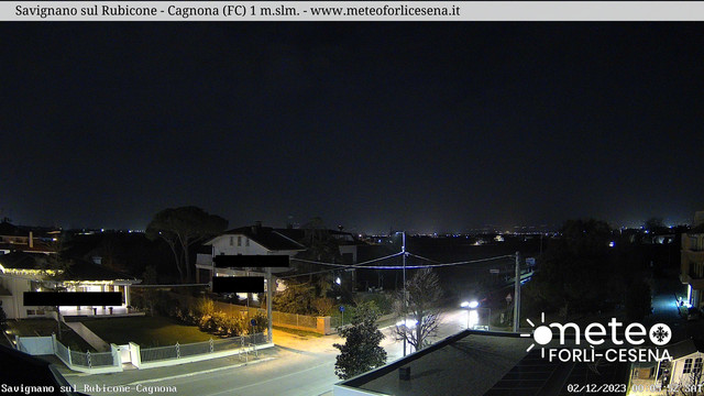 time-lapse frame, Savignano sul Rubicone webcam