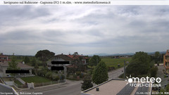view from Savignano sul Rubicone on 2024-04-15