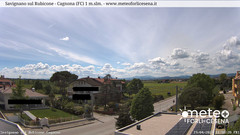 view from Savignano sul Rubicone on 2024-04-19