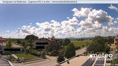 view from Savignano sul Rubicone on 2024-04-21