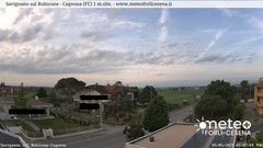 view from Savignano sul Rubicone on 2024-05-09
